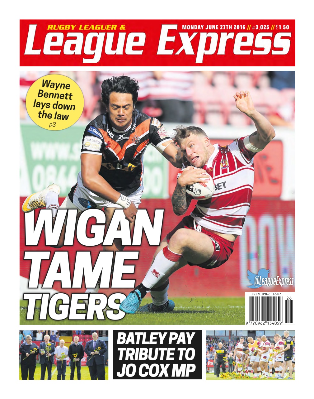 League Express Preview Pages