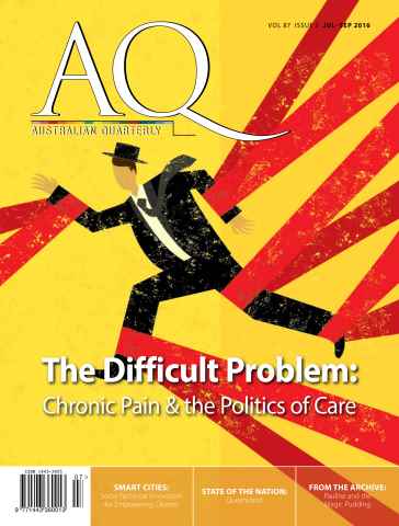 AQ: Australian Quarterly issue Australian Quarterly 87.3
