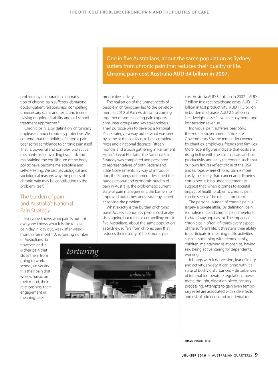 AQ: Australian Quarterly Preview Pages