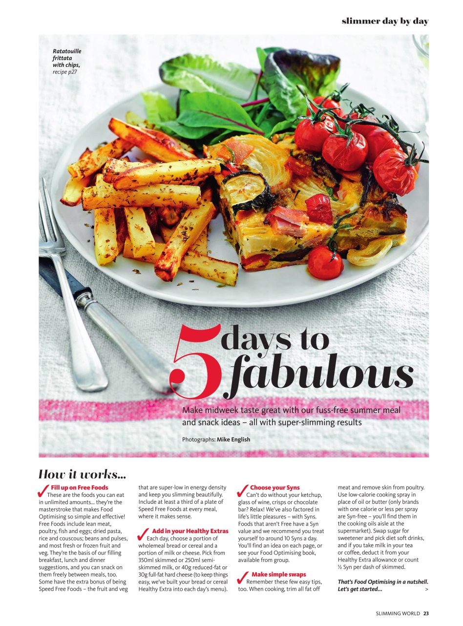 Slimming World Preview Pages