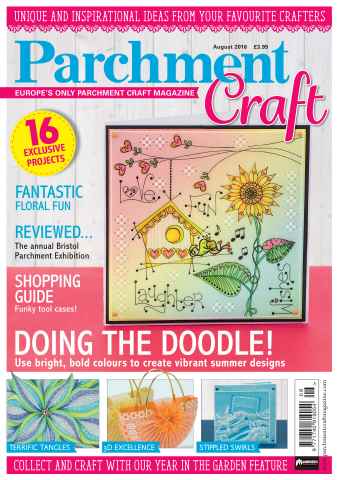Parchment Craft issue August 2016