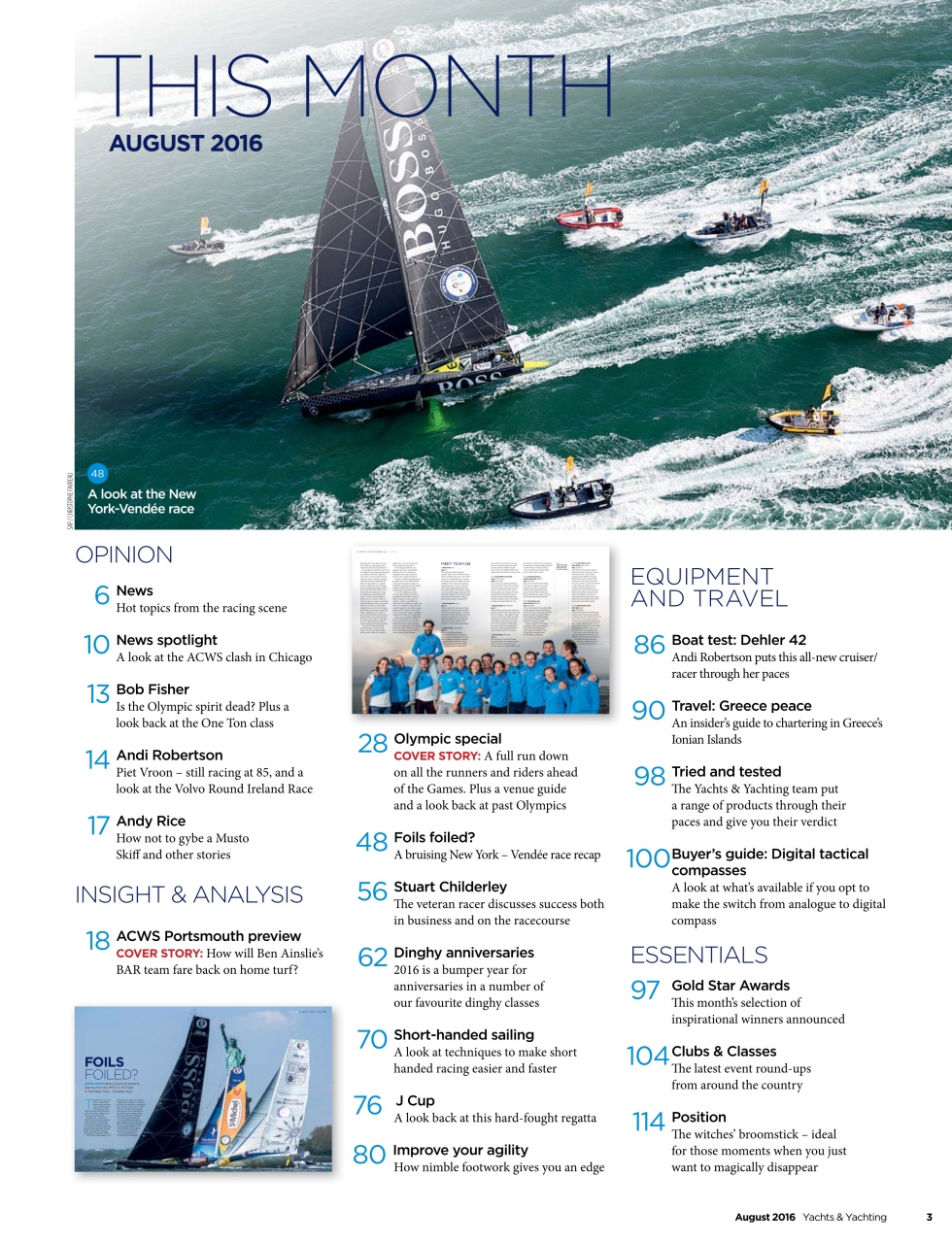 Yachts & Yachting Preview Pages