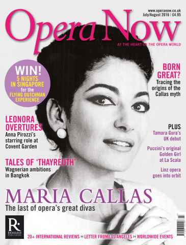 Opera Now issue July - August 2016