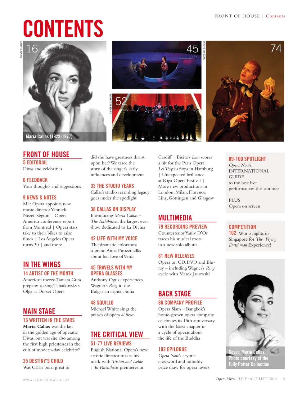 Opera Now Preview Pages