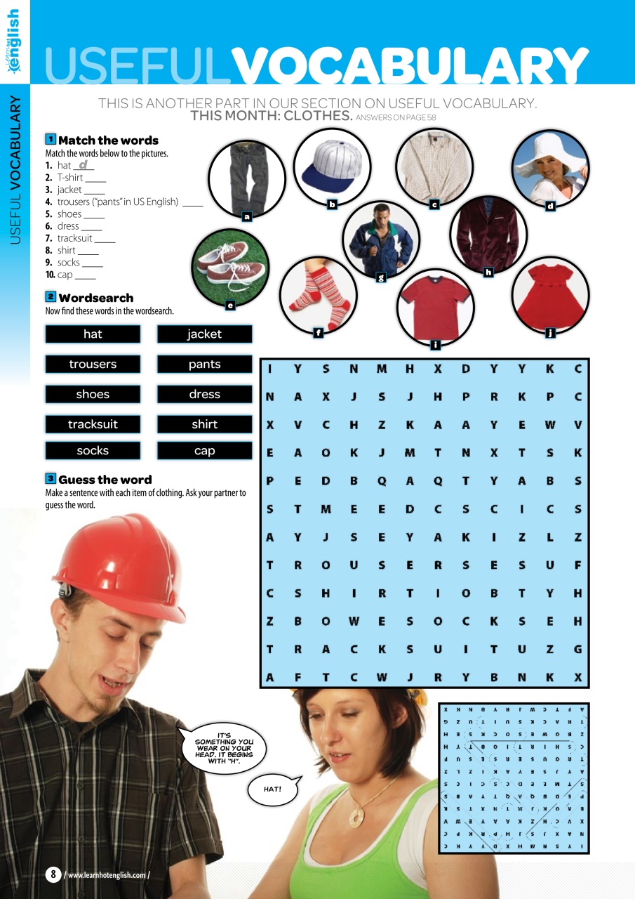 Learn Hot English Preview Pages