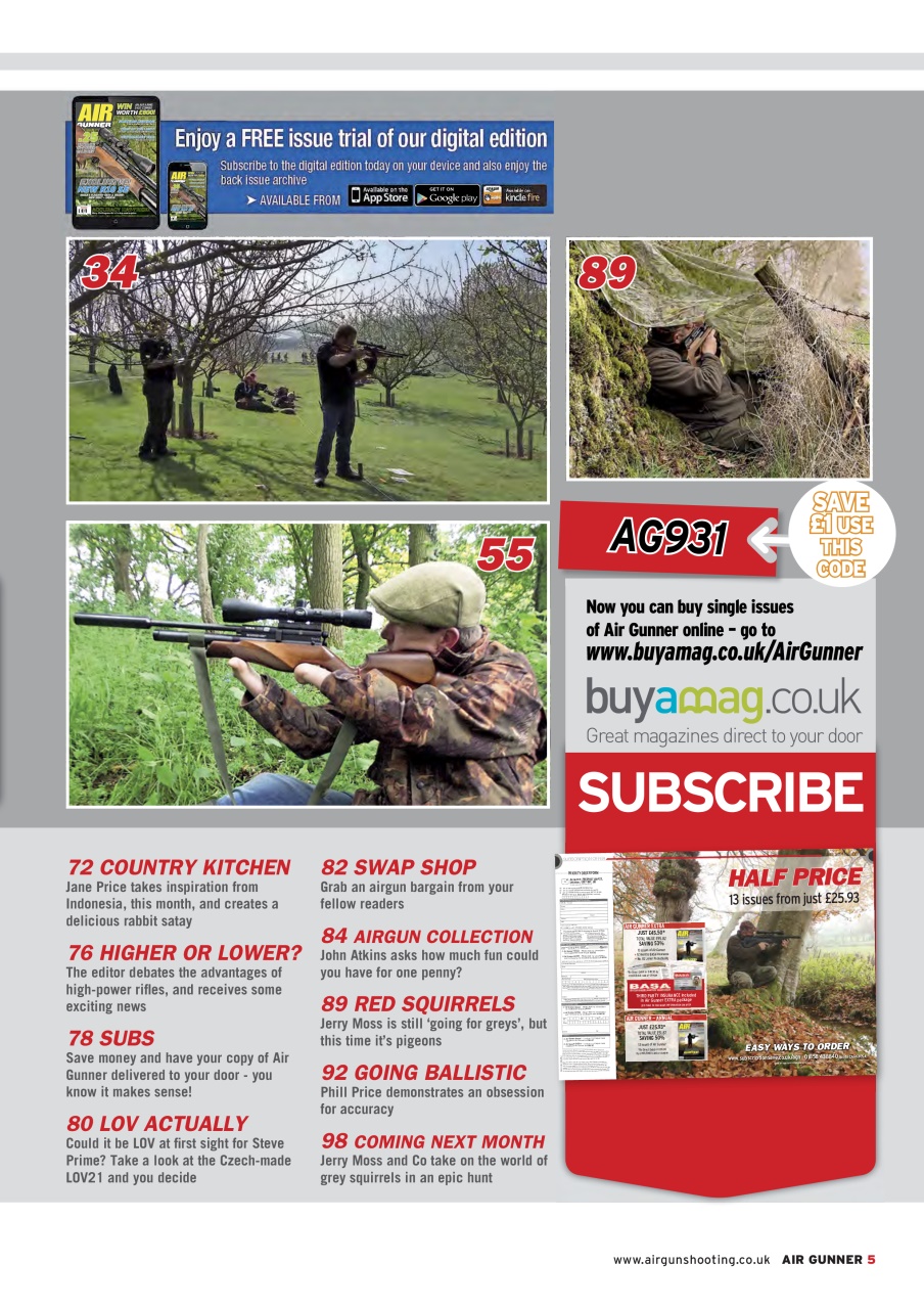 Airgun World Preview Pages
