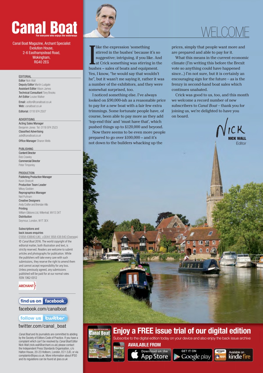 Canal Boat Preview Pages