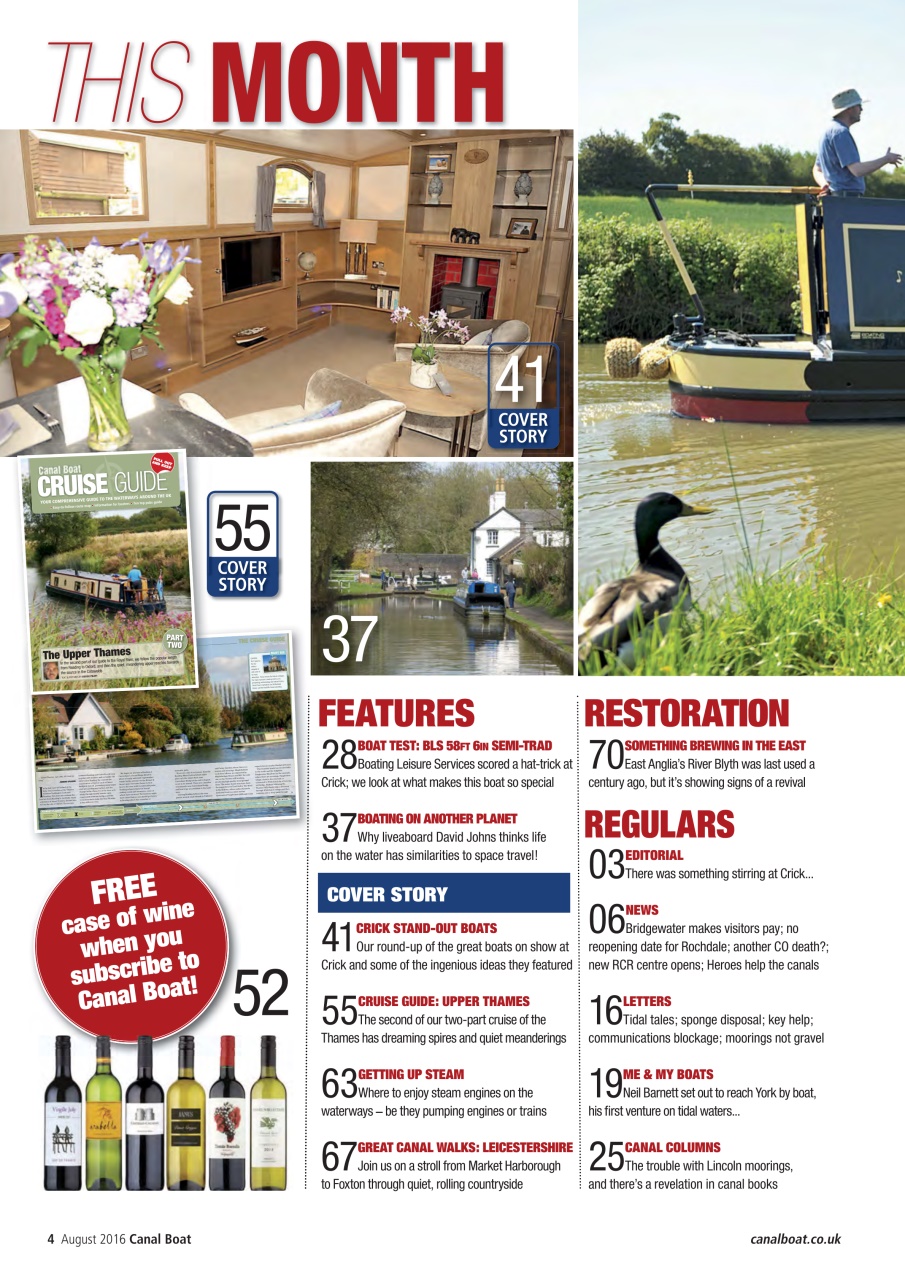 Canal Boat Preview Pages