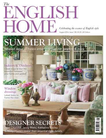 The English Home issue August 2016