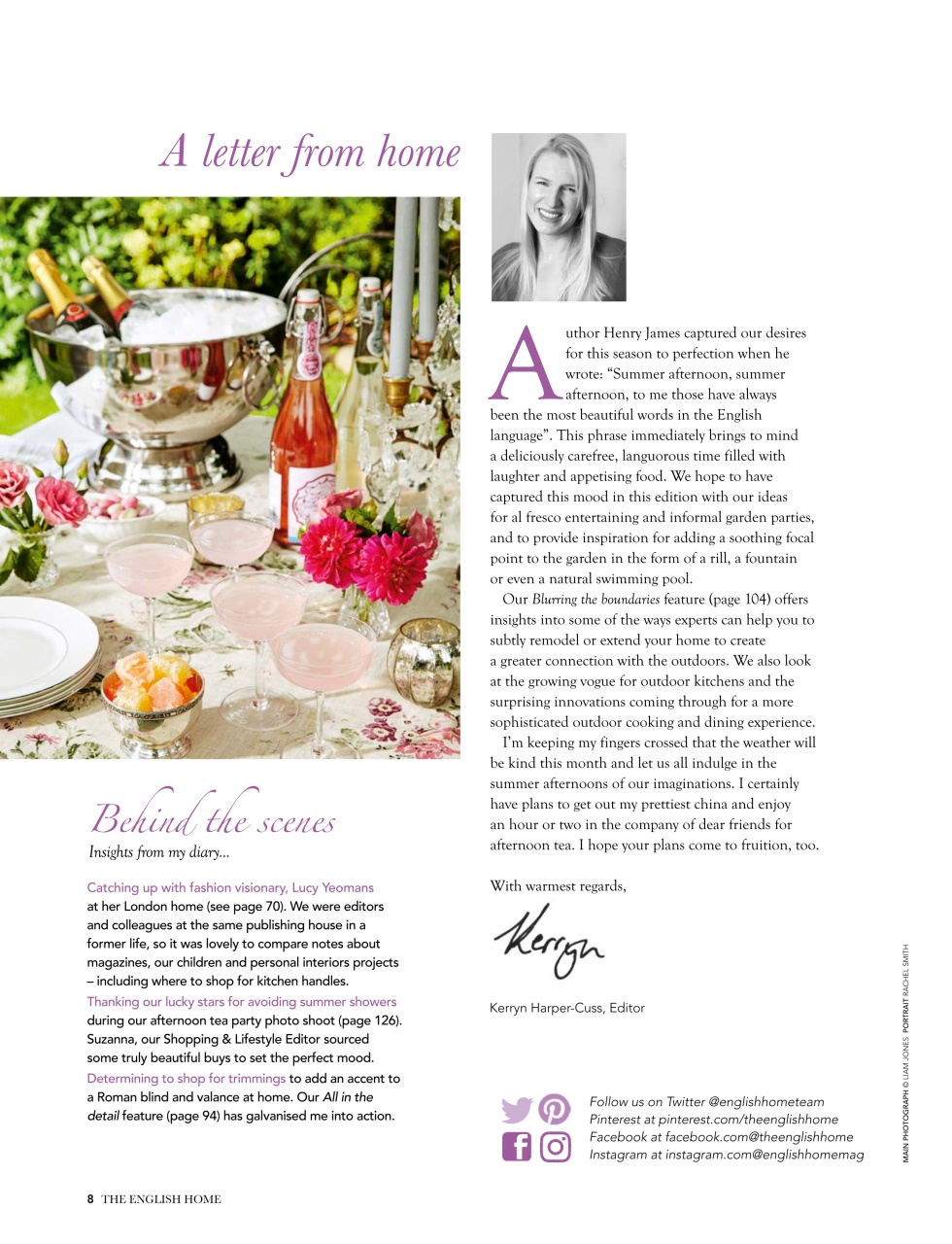 The English Home Preview Pages