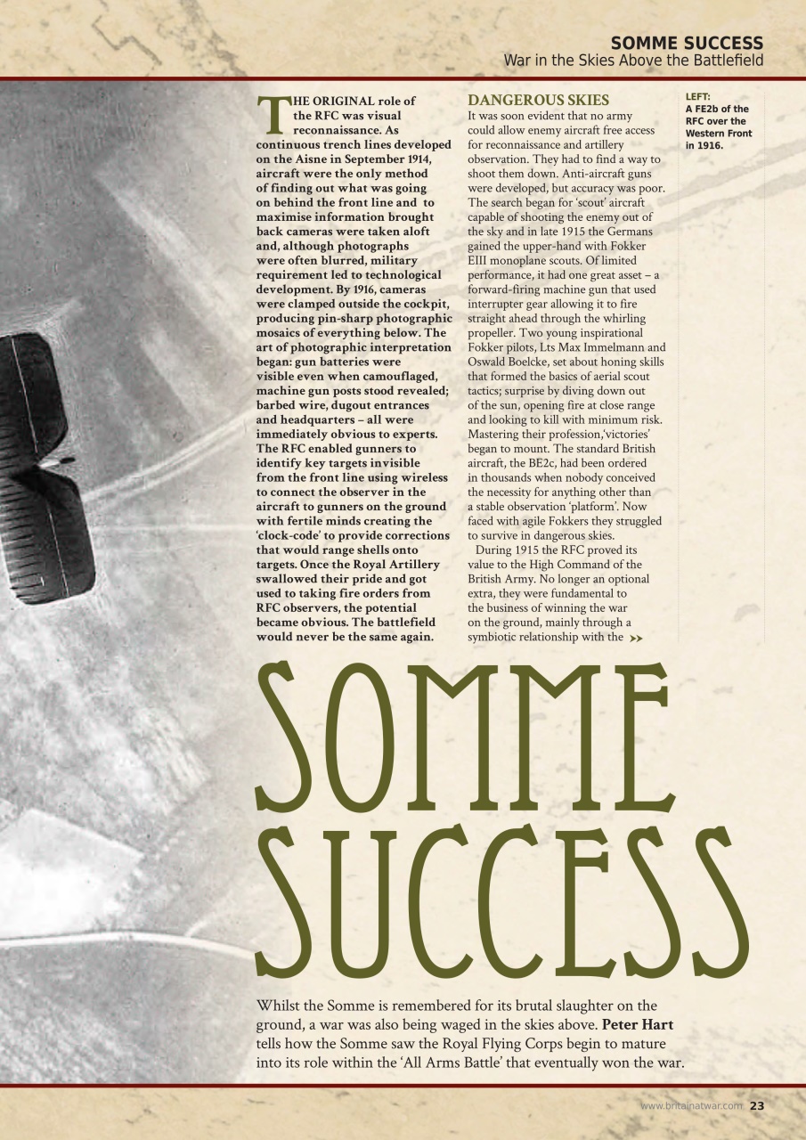 Britain at War Magazine Preview Pages