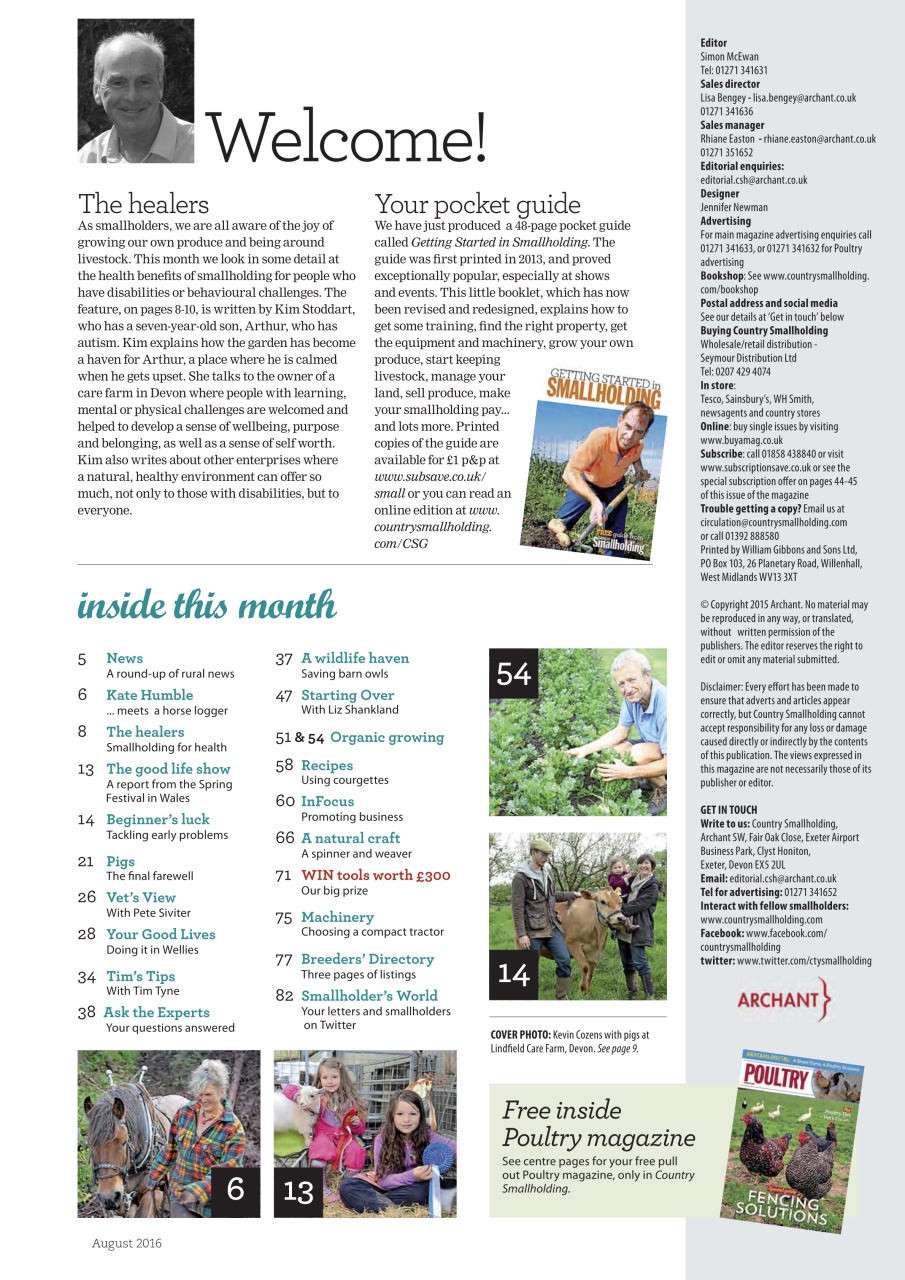The Country Smallholder Preview Pages