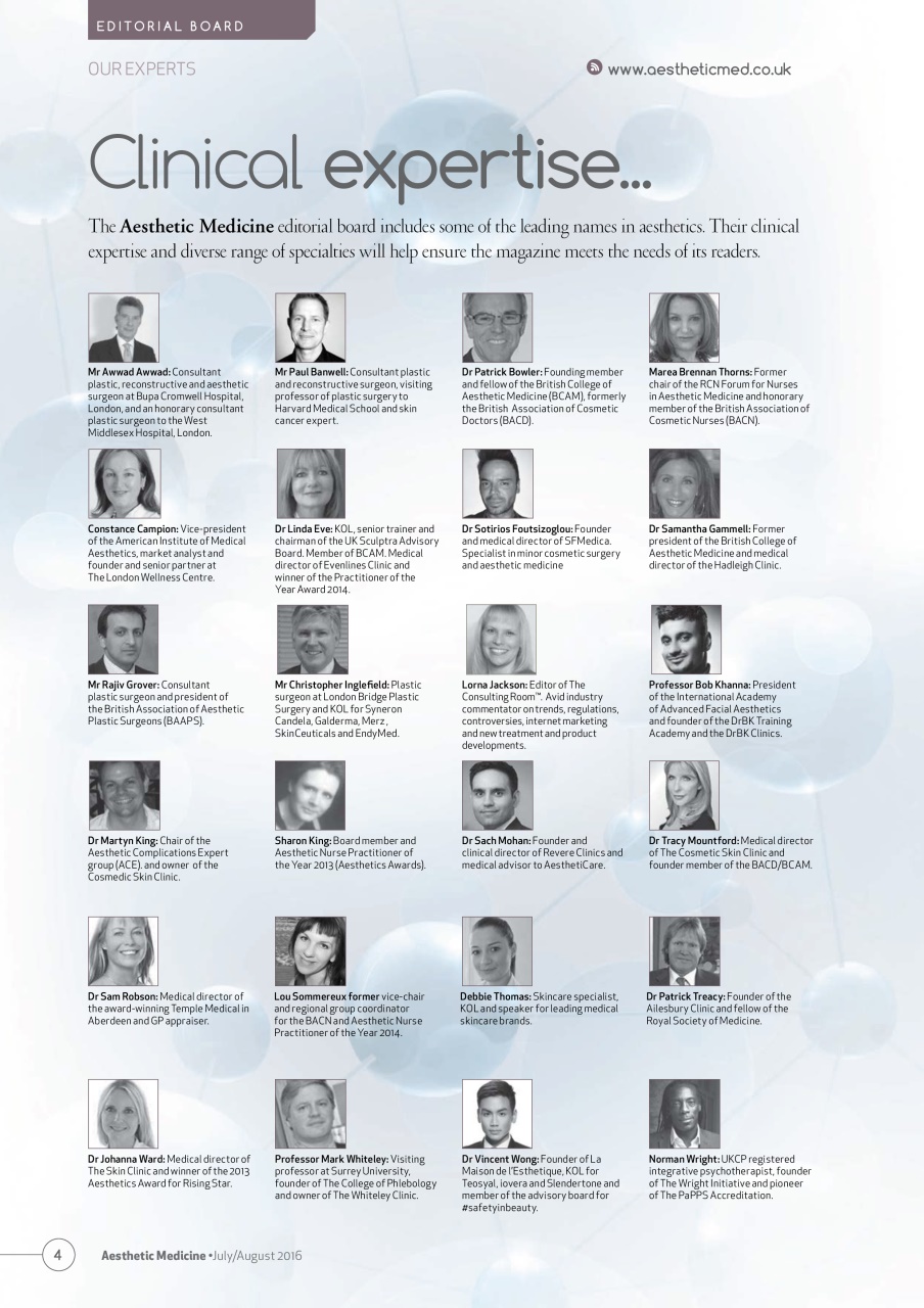 Aesthetic Medicine Preview Pages