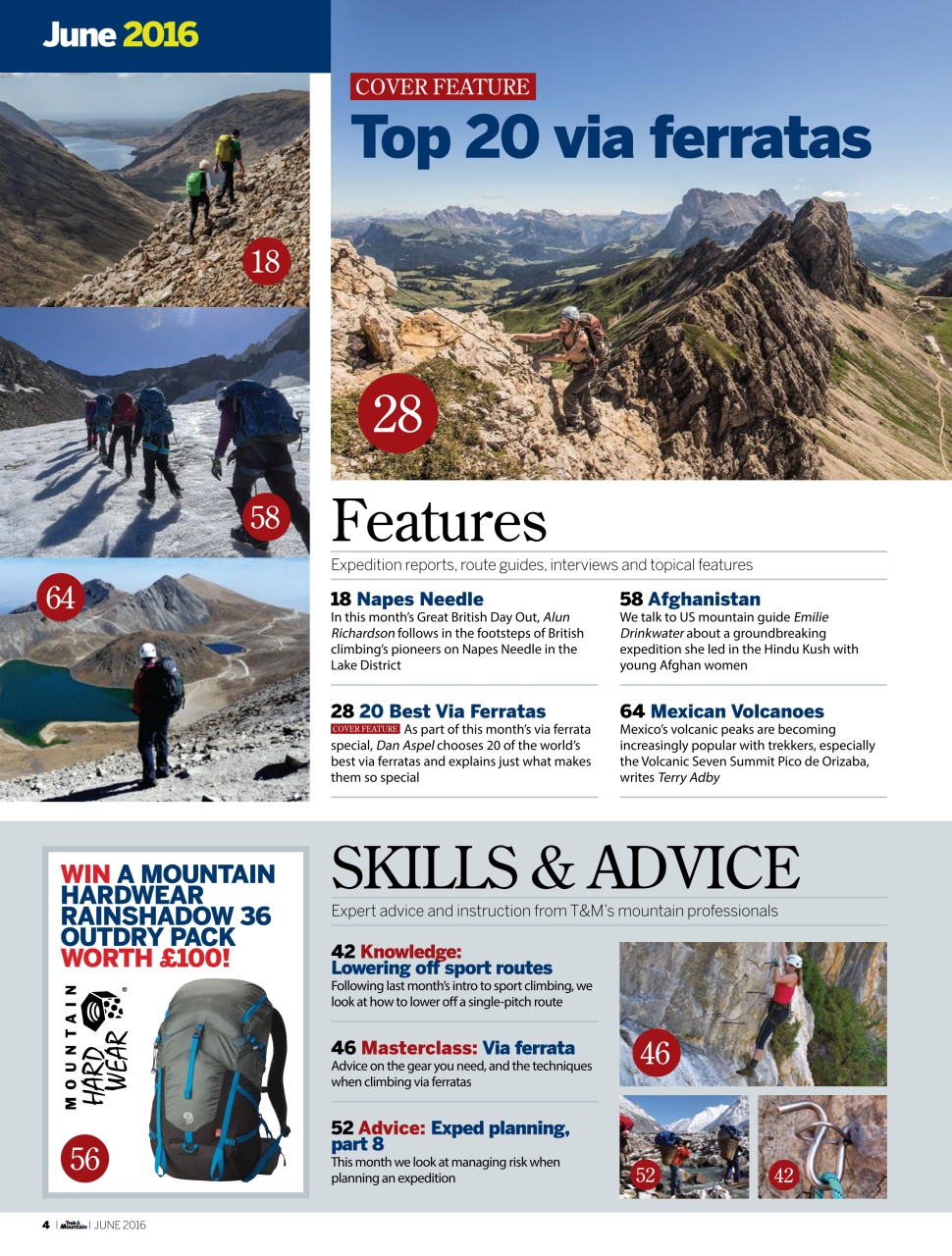 Trek & Mountain Magazine Preview Pages