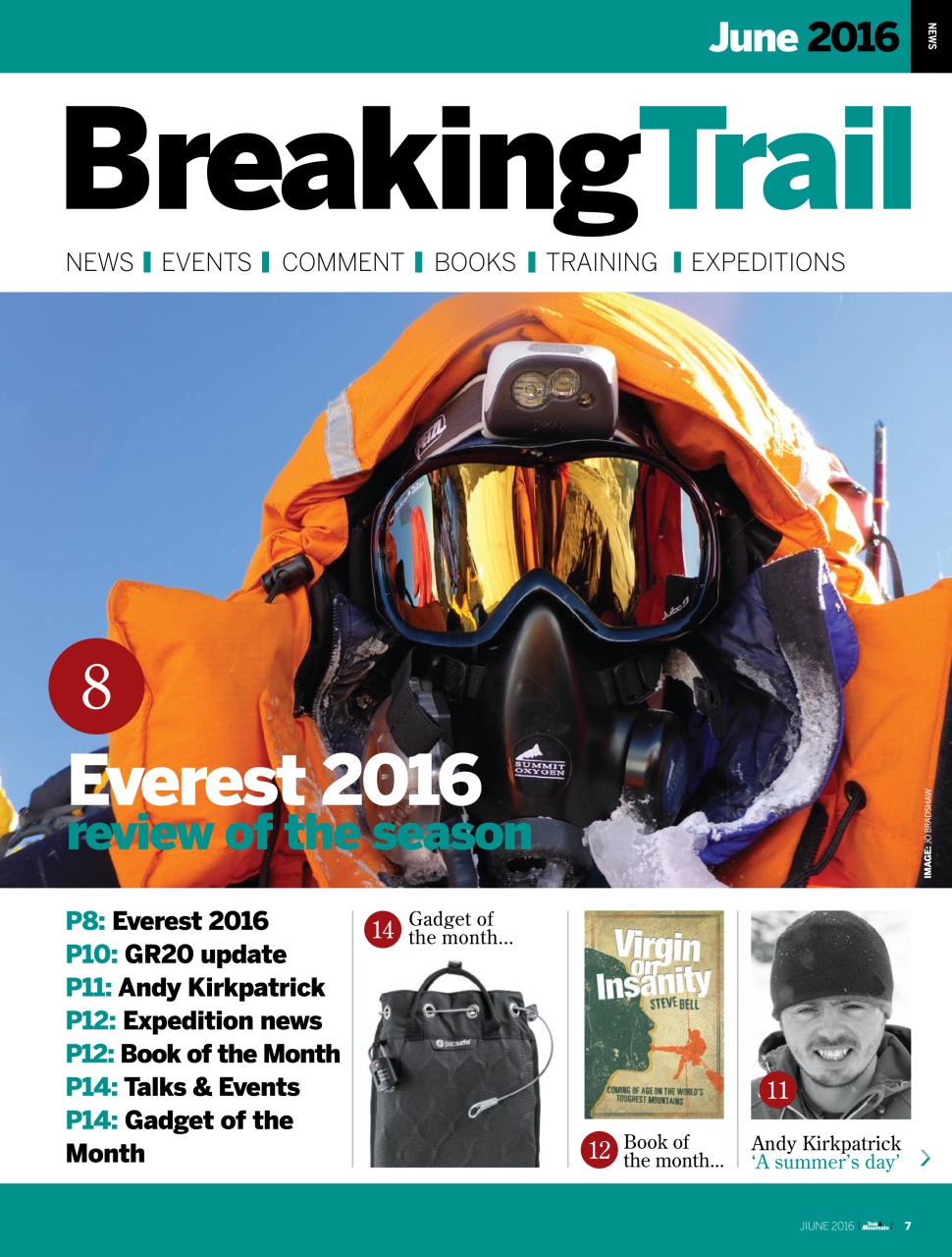 Trek & Mountain Magazine Preview Pages