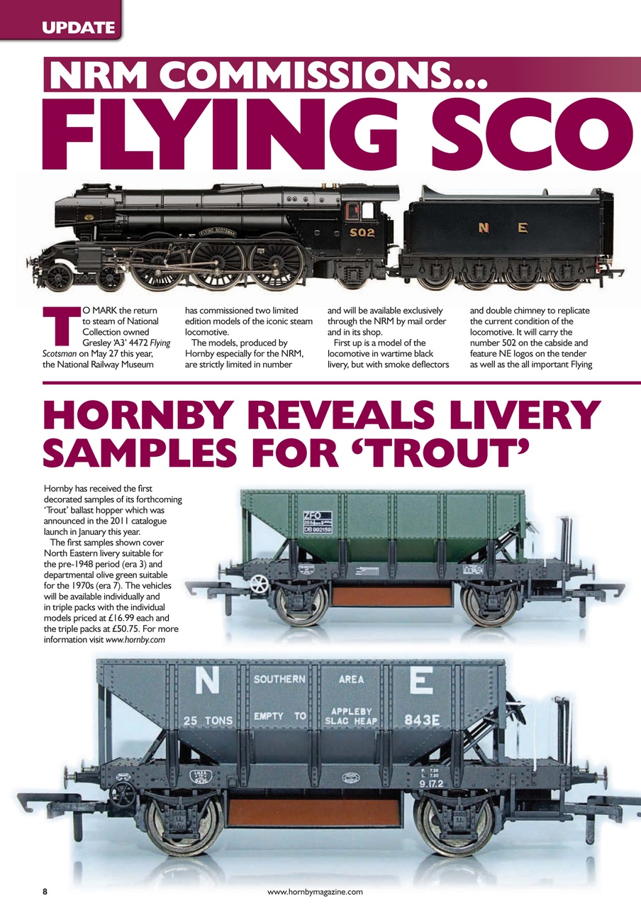 Hornby Magazine Preview Pages