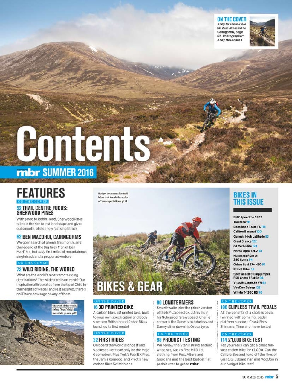 Mountain Bike Rider Preview Pages
