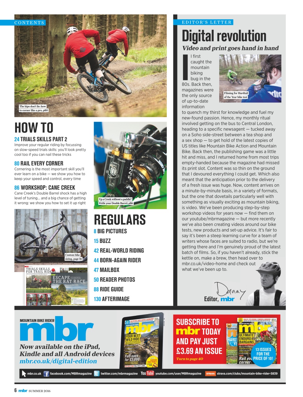 Mountain Bike Rider Preview Pages