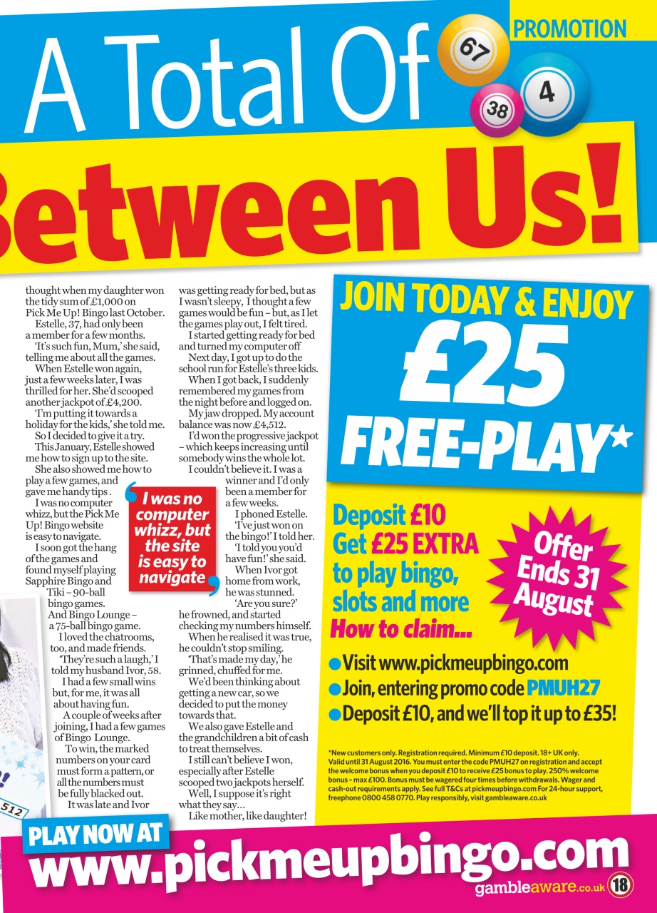 Pick Me Up Preview Pages