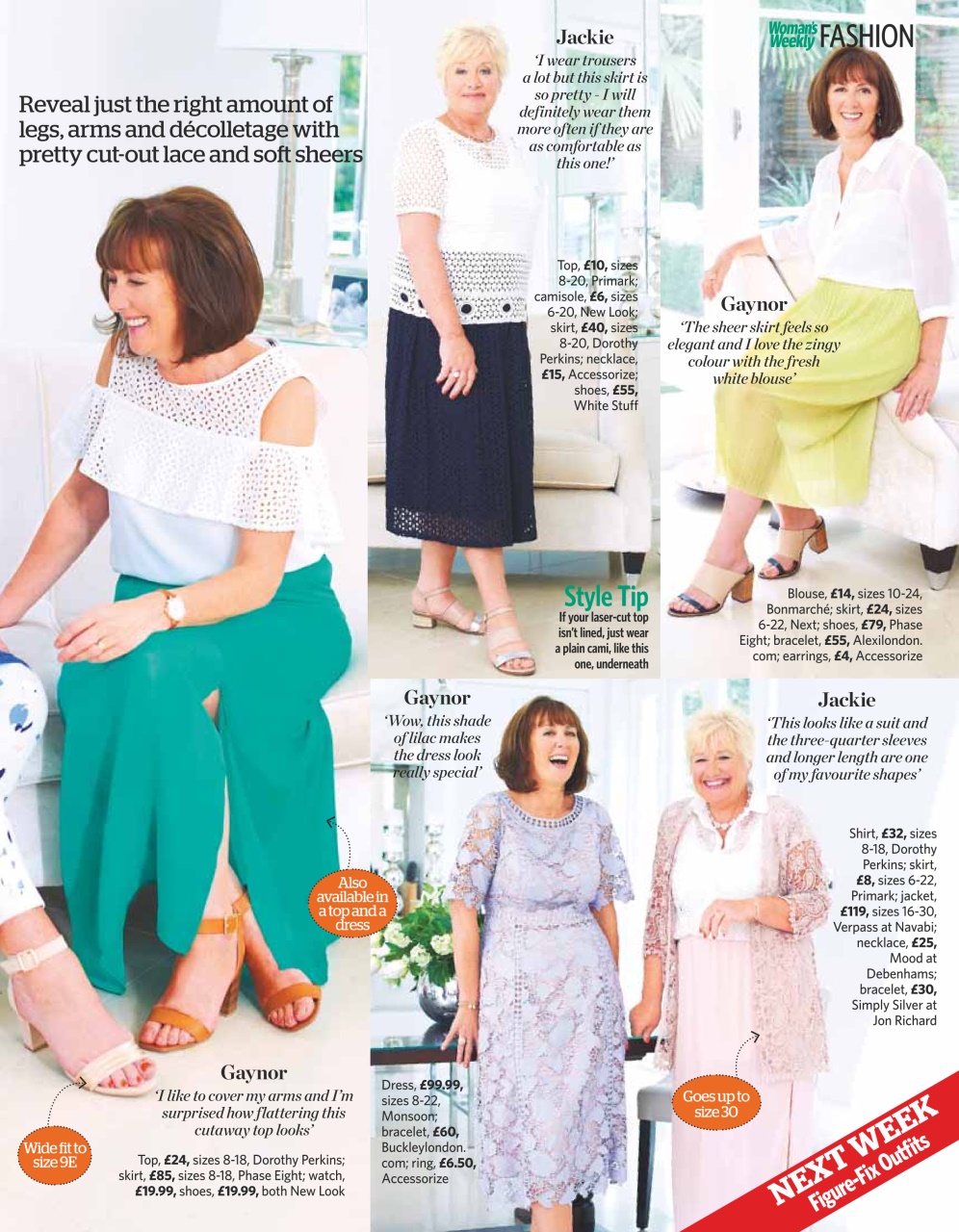 Woman's Weekly Preview Pages