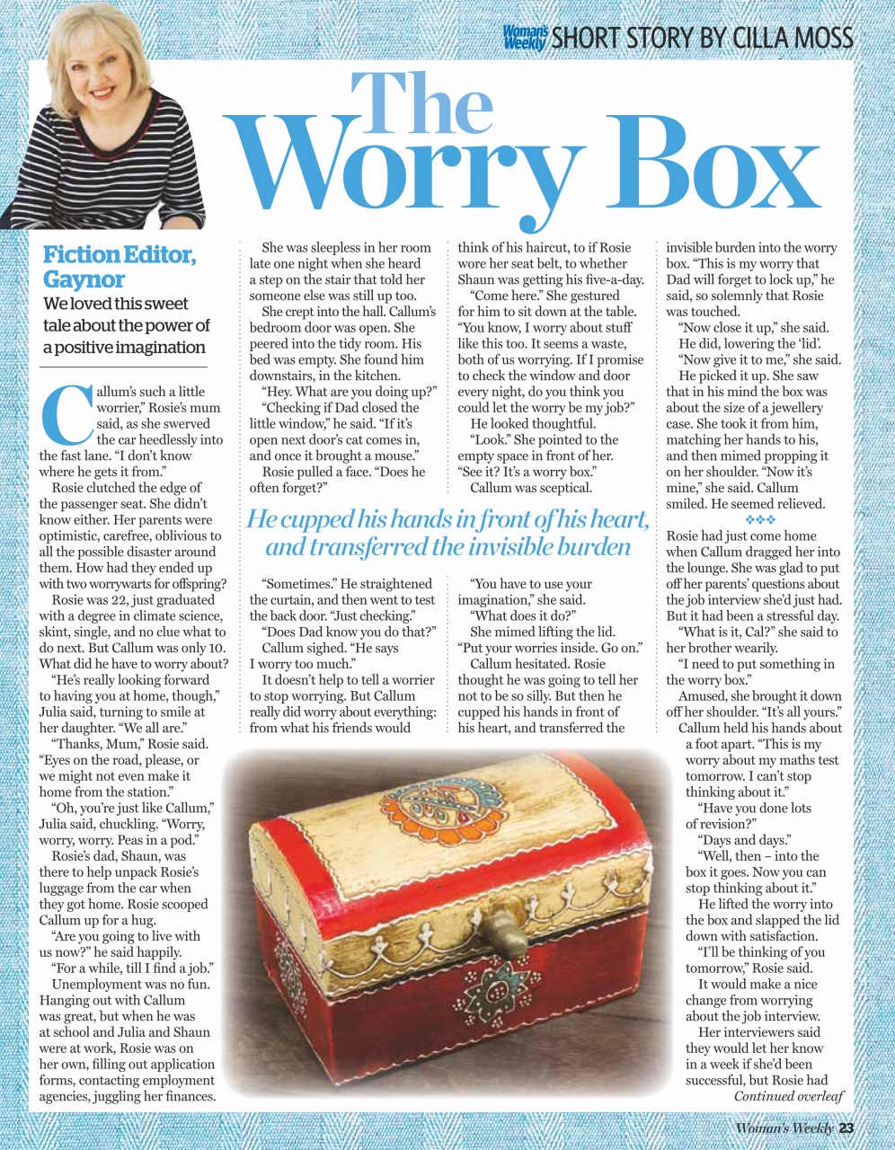Woman's Weekly Preview Pages