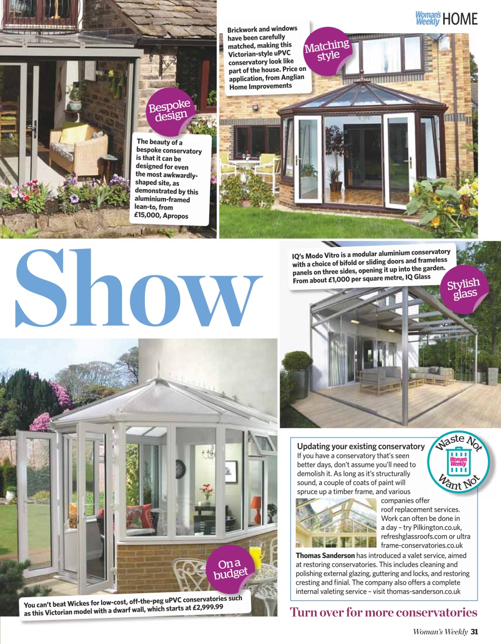 Woman's Weekly Preview Pages