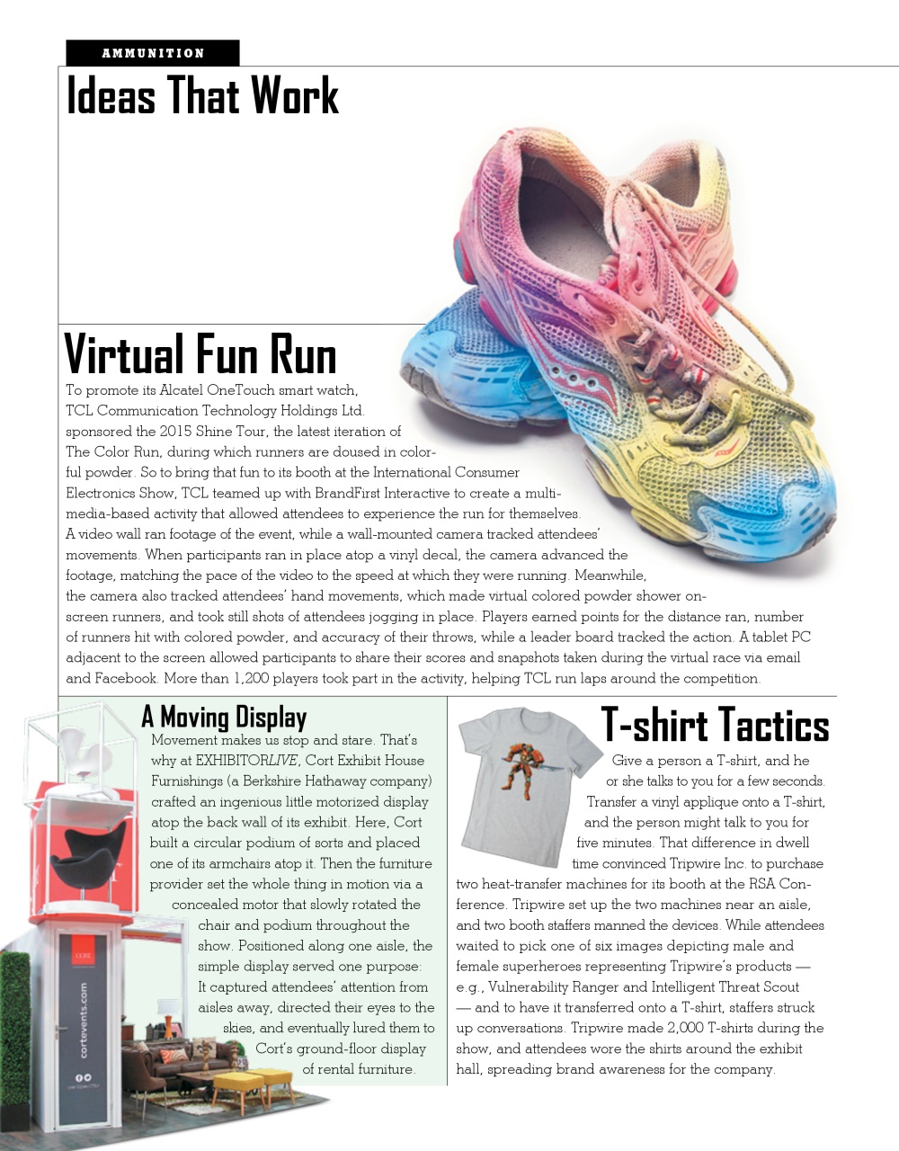 EXHIBITOR Magazine Preview Pages