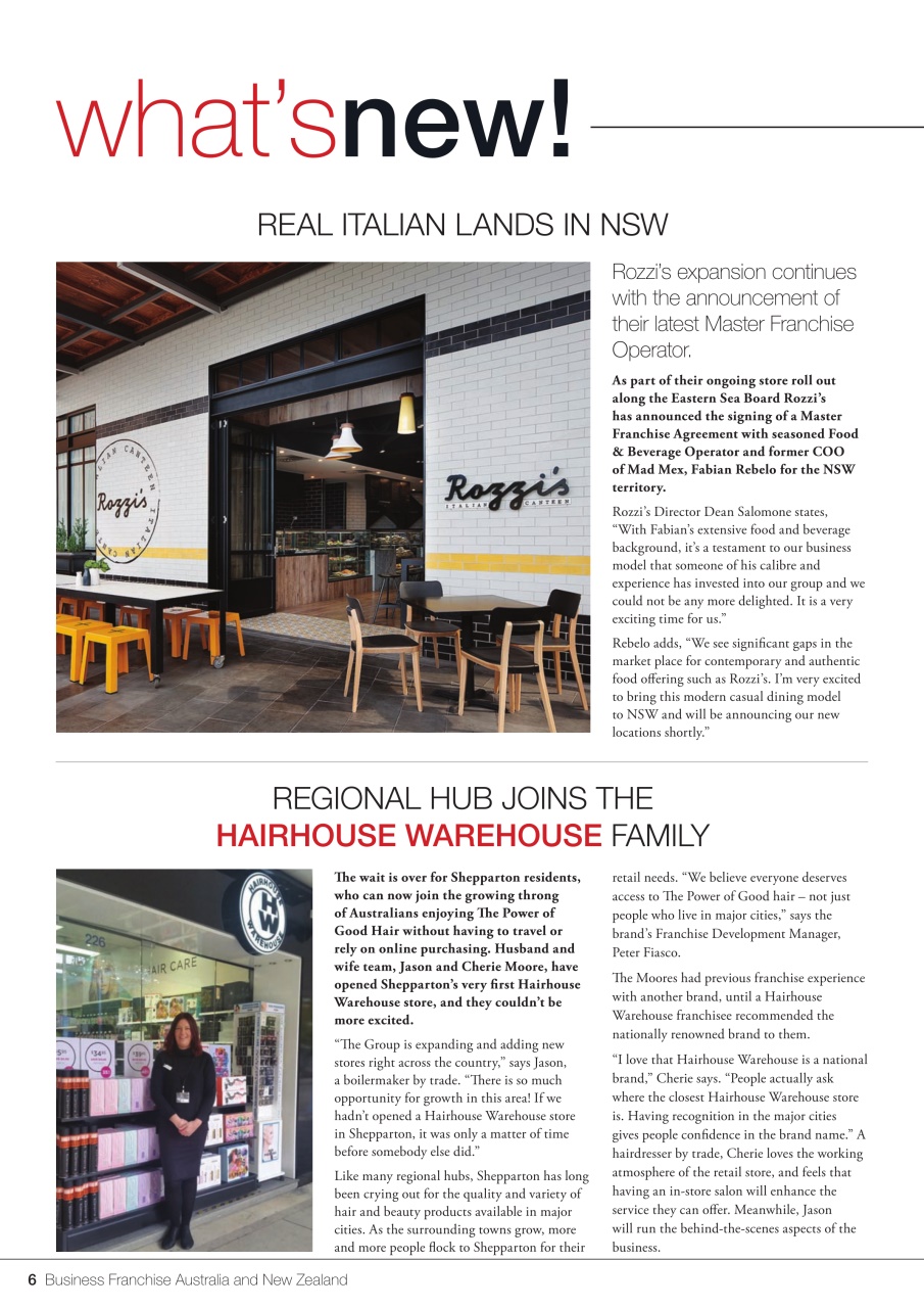 Business Franchise Australia&NZ Preview Pages