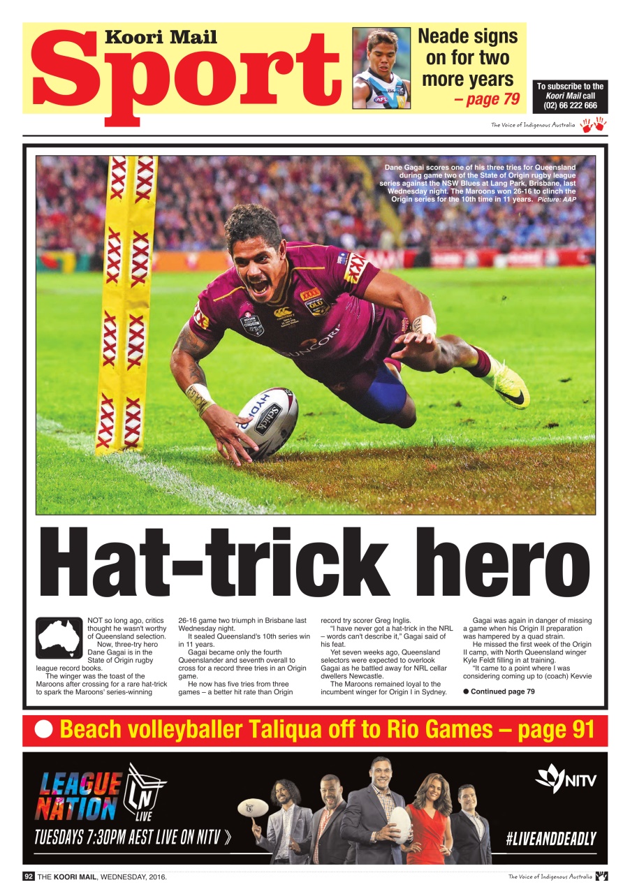 Koori Mail Preview Pages