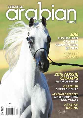 Australian Arabian Horse News issue Versatile Arabian Horse June 2016