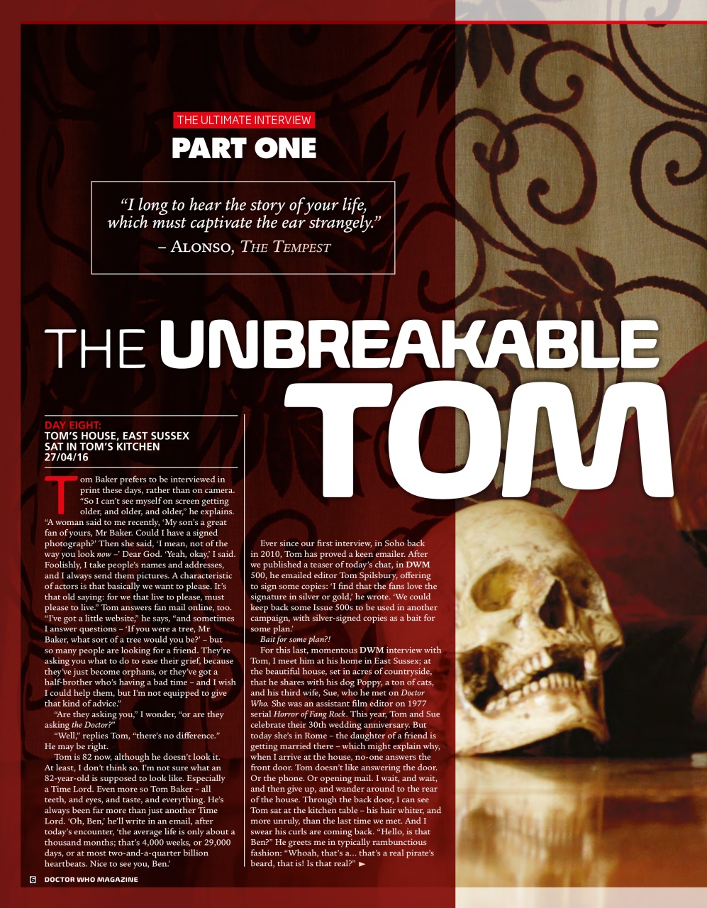 Doctor Who Magazine Preview Pages