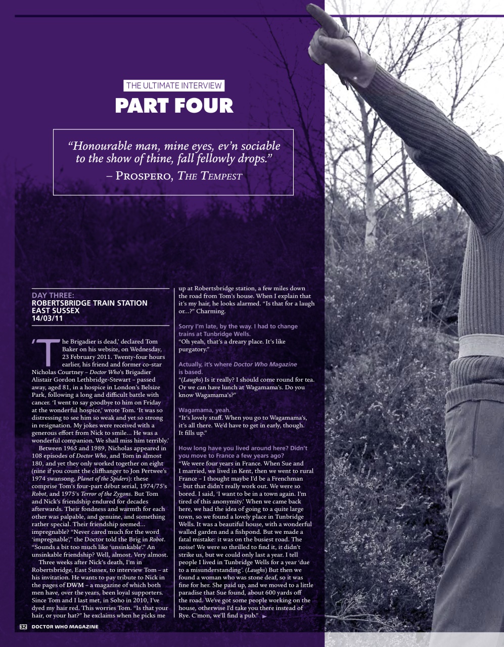 Doctor Who Magazine Preview Pages