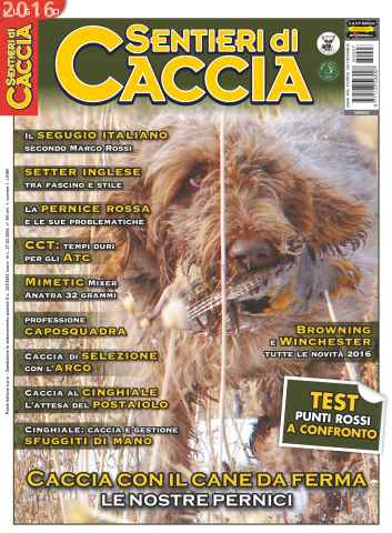 SENTIERI DI CACCIA issue LUGLIO 2016