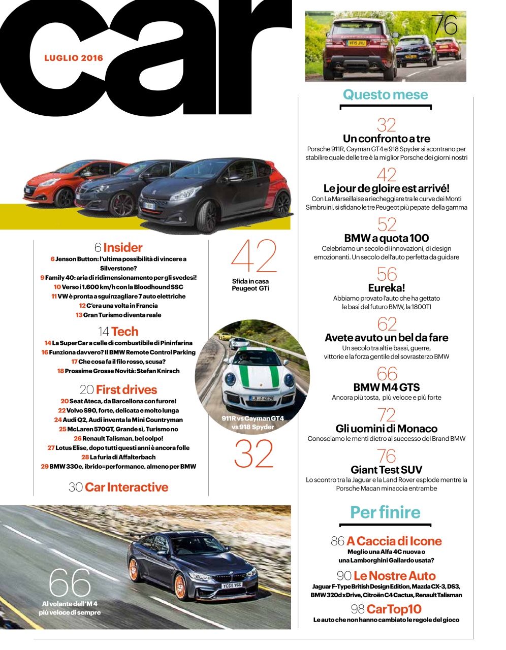 CAR magazine Italia Preview Pages