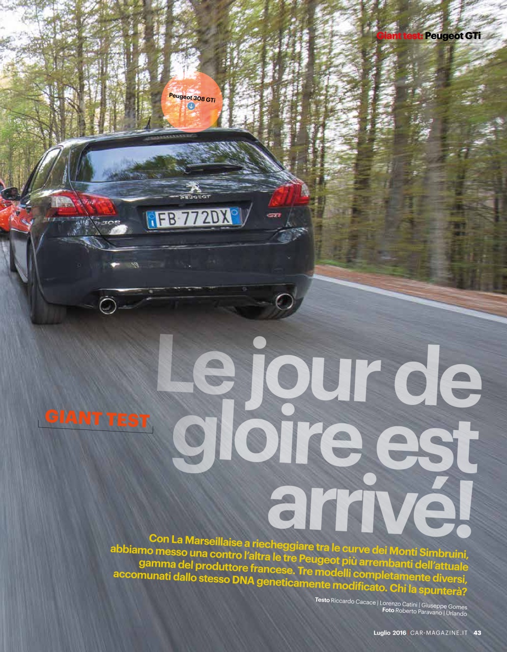 CAR magazine Italia Preview Pages