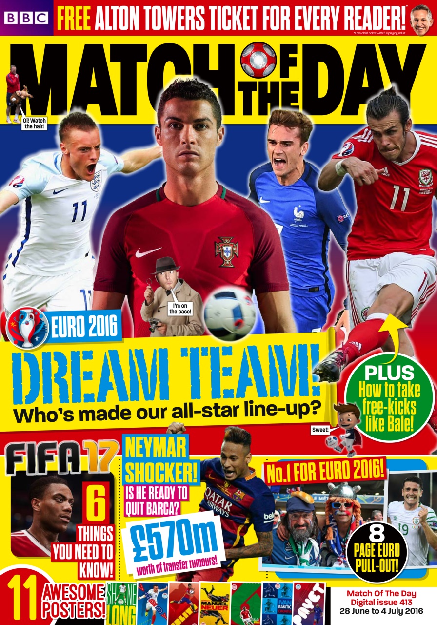 Match of the Day Preview Pages