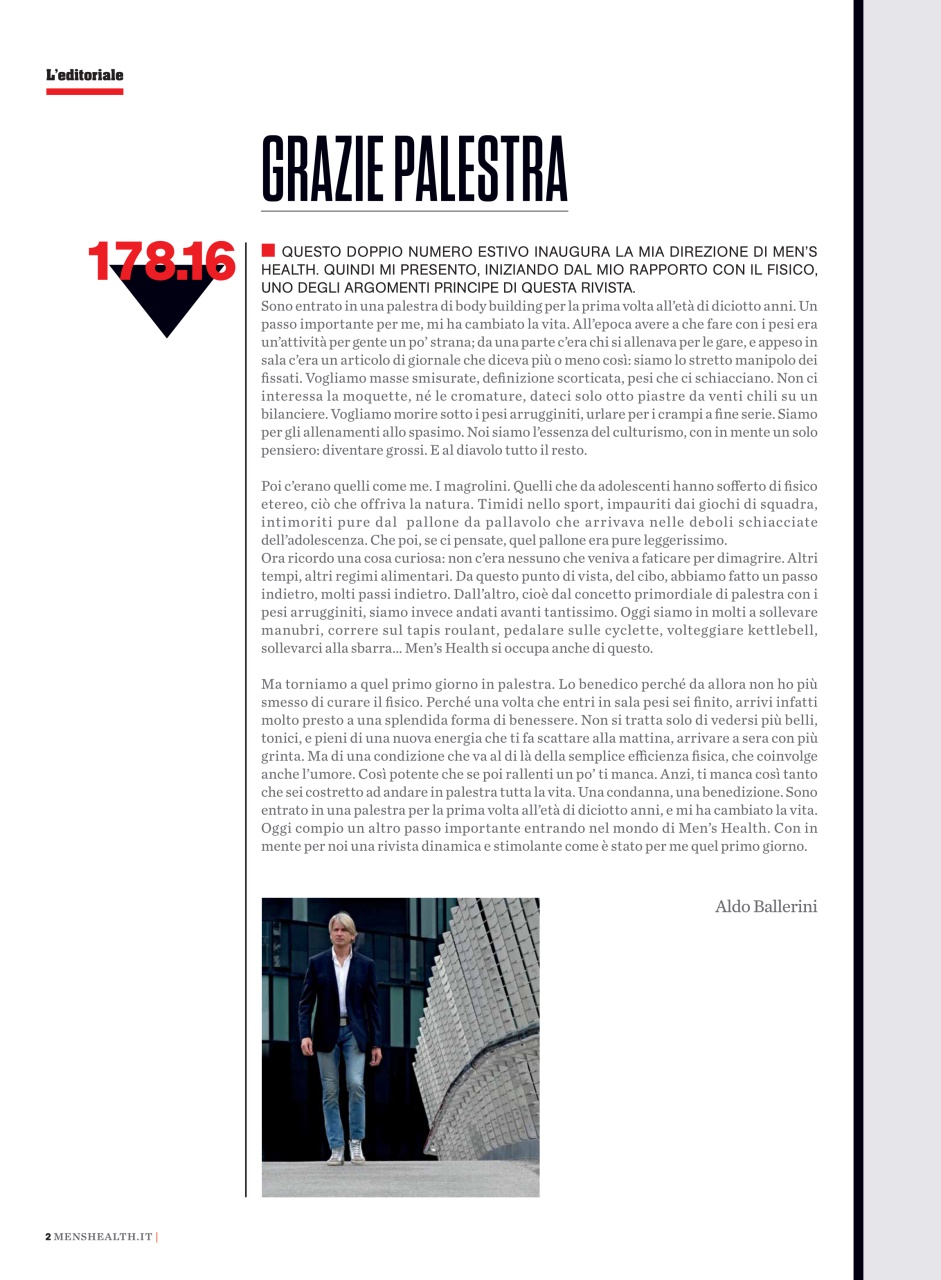 Men's Health Italia Preview Pages