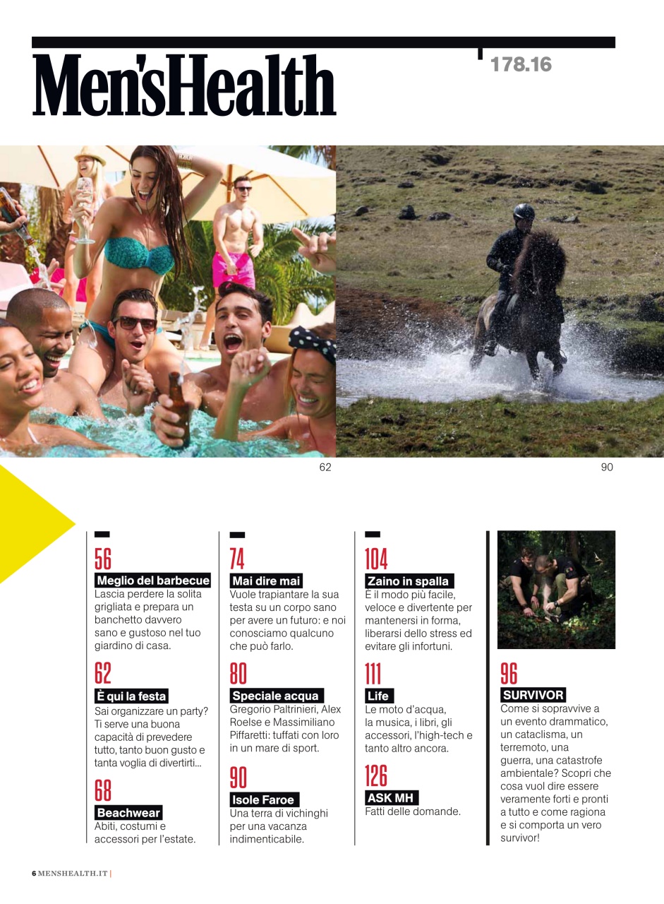 Men's Health Italia Preview Pages