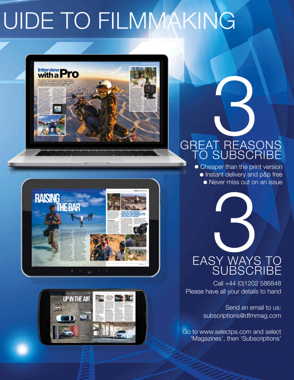 Digital FilmMaker Preview Pages