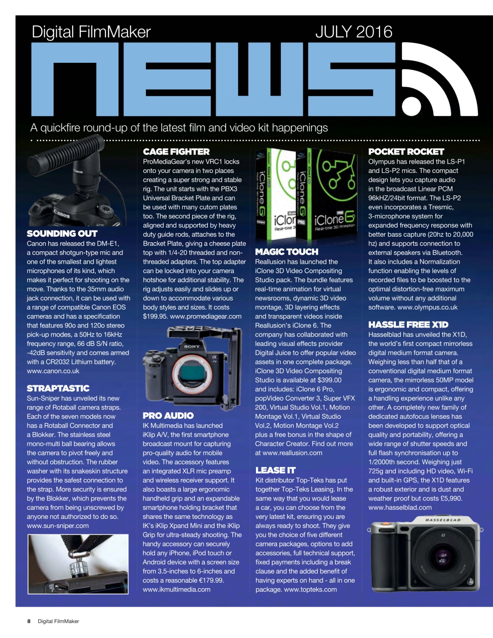 Digital FilmMaker Preview Pages