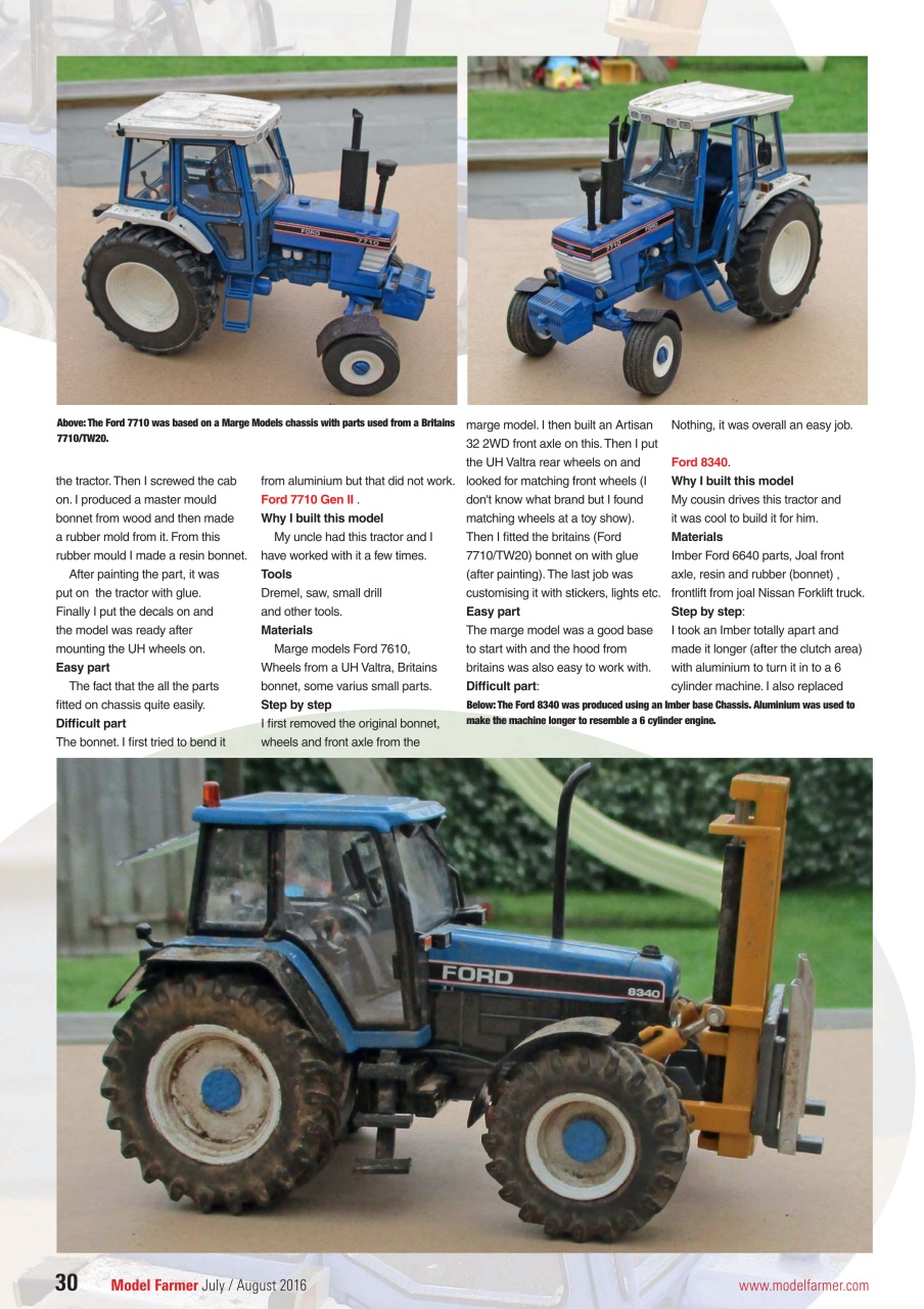 Model Farmer Magazine Preview Pages