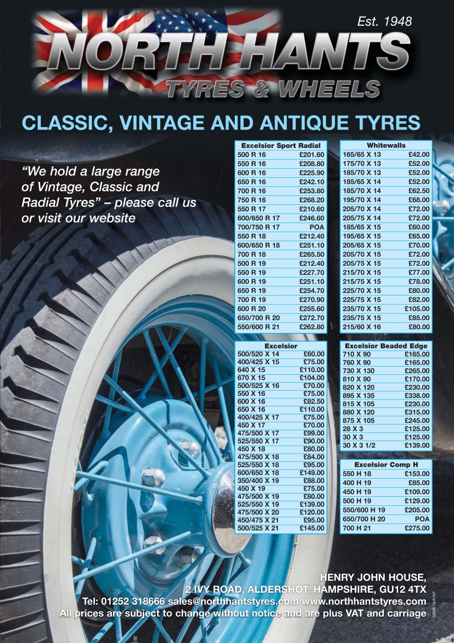 Classic Motoring Preview Pages