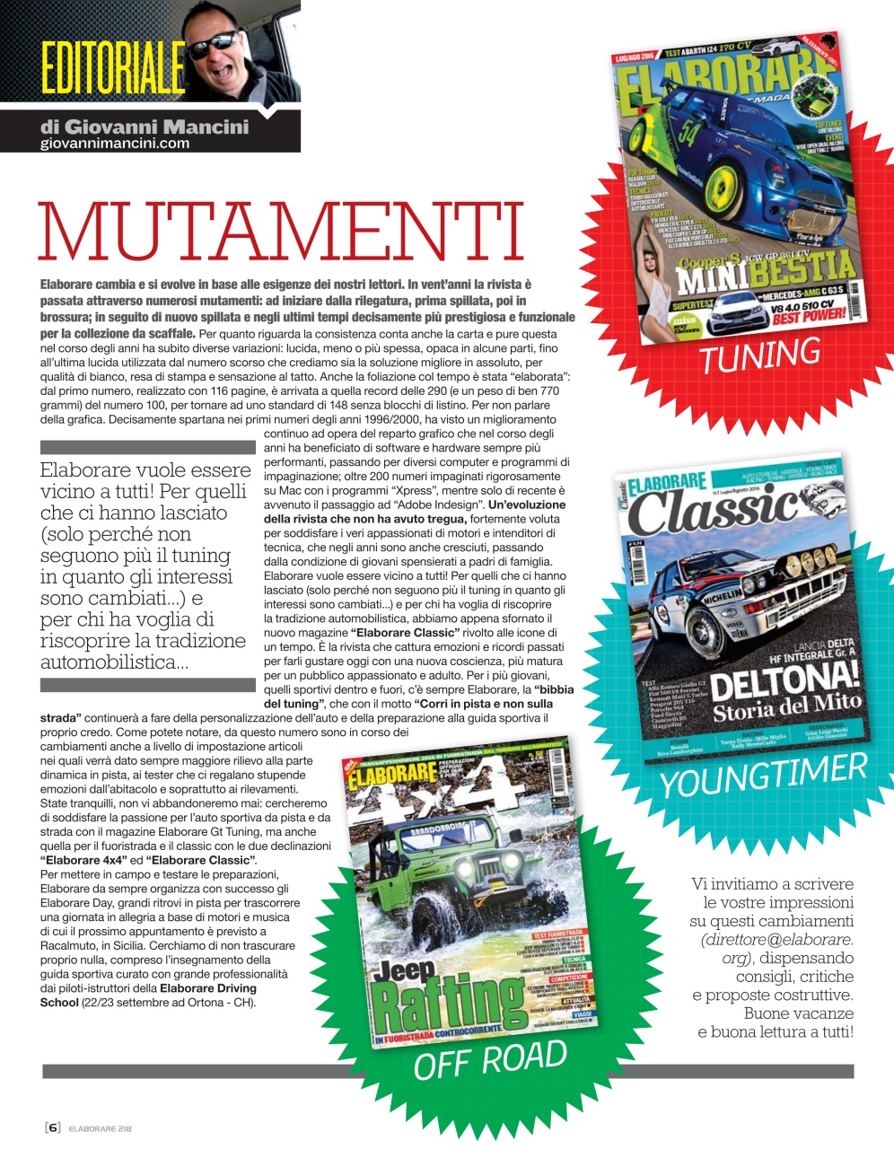 Elaborare GT Tuning Preview Pages
