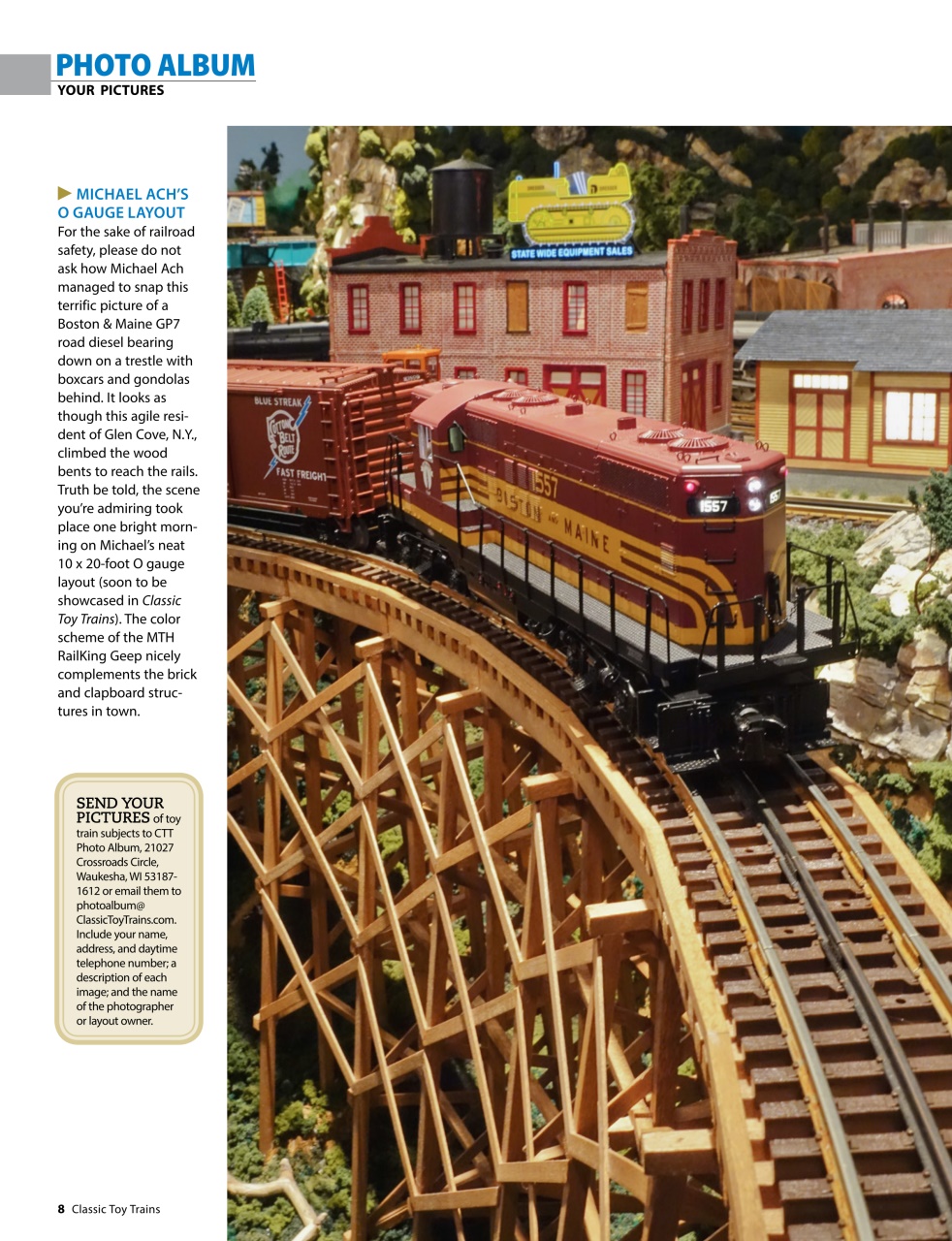Classic Toy Trains Preview Pages