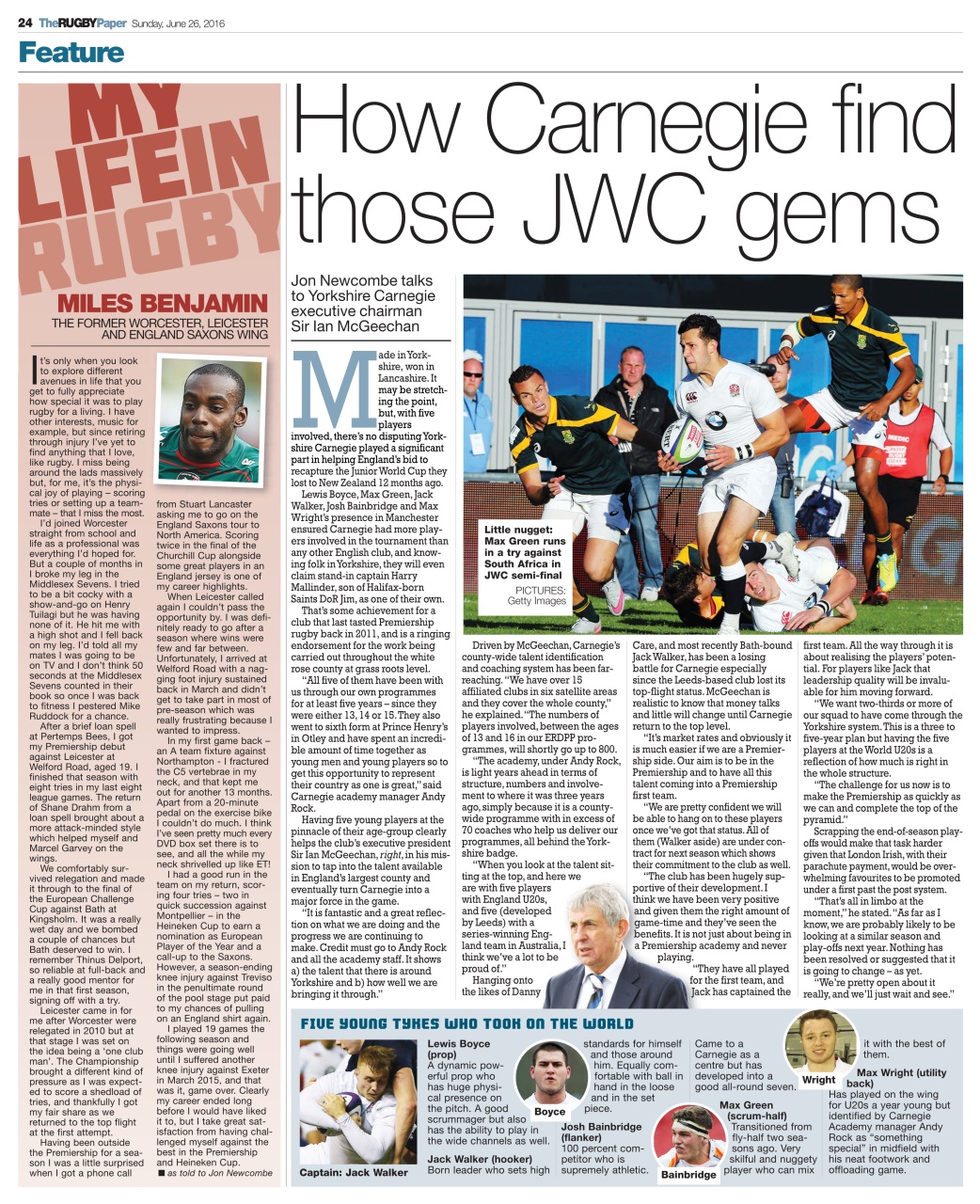 The Rugby Paper Preview Pages