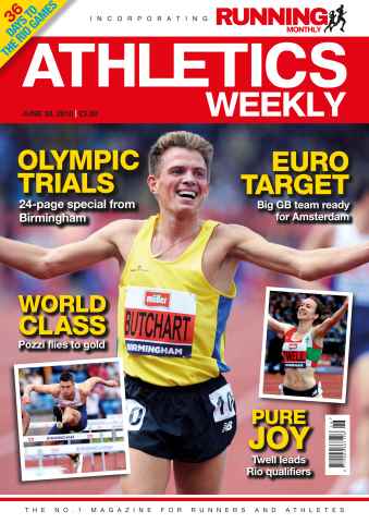 AW – Athletics Weekly Magazine issue 30/06/2016