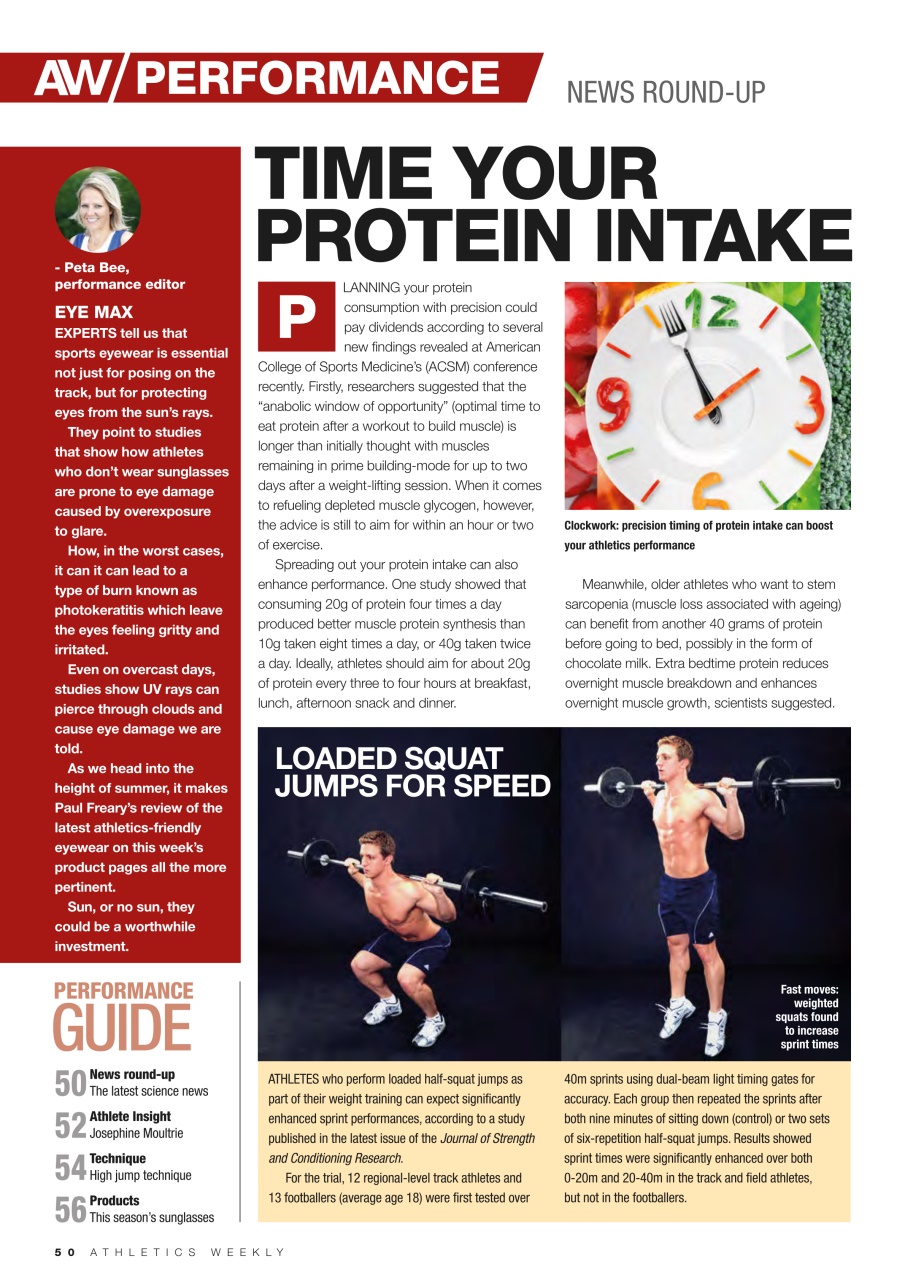 AW – Athletics Weekly Magazine Preview Pages