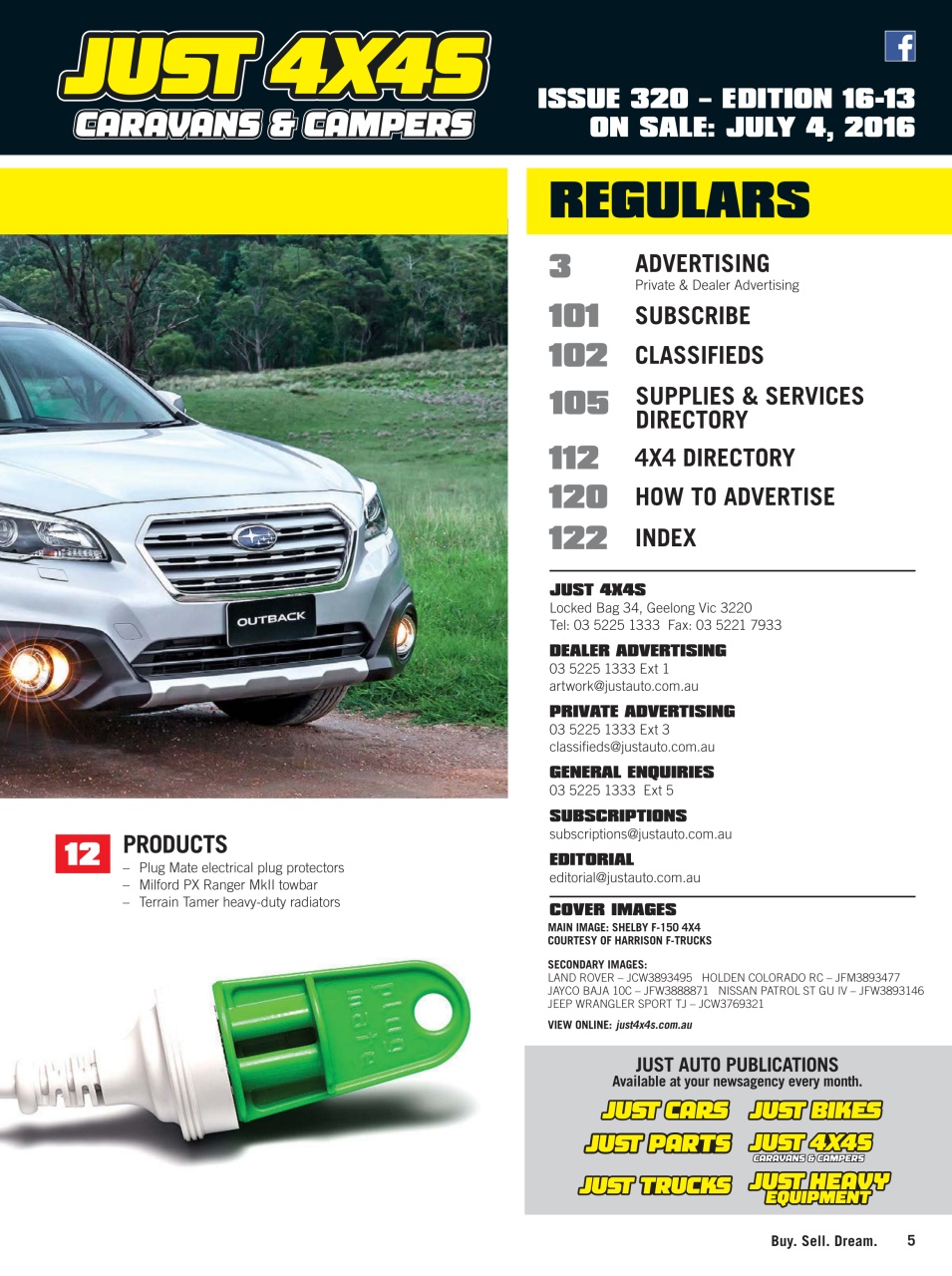 JUST 4X4S Preview Pages