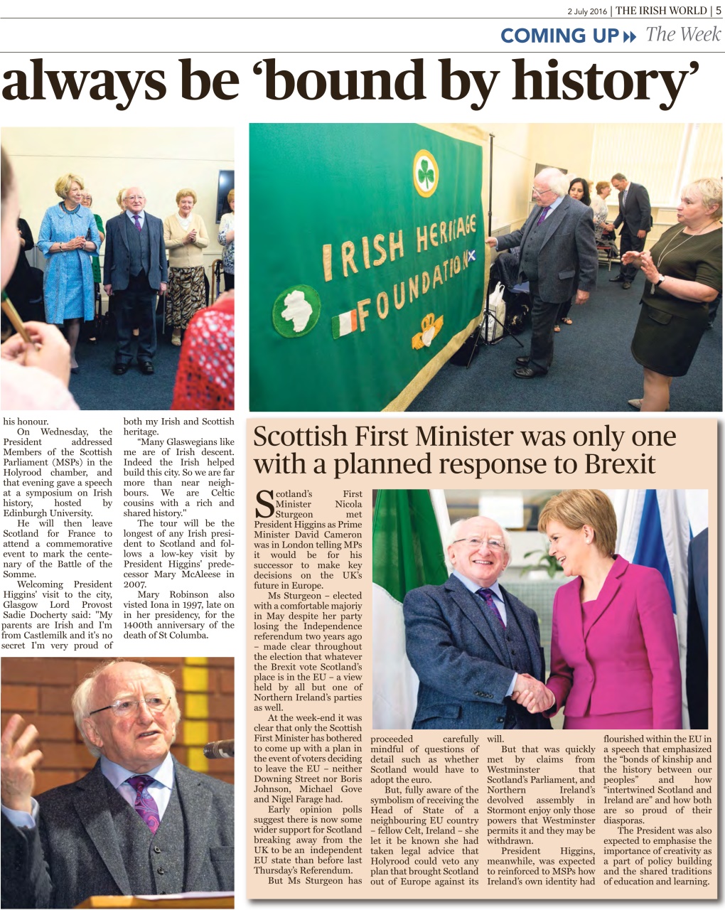 Irish World Preview Pages