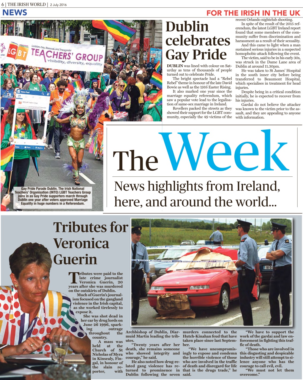 Irish World Preview Pages